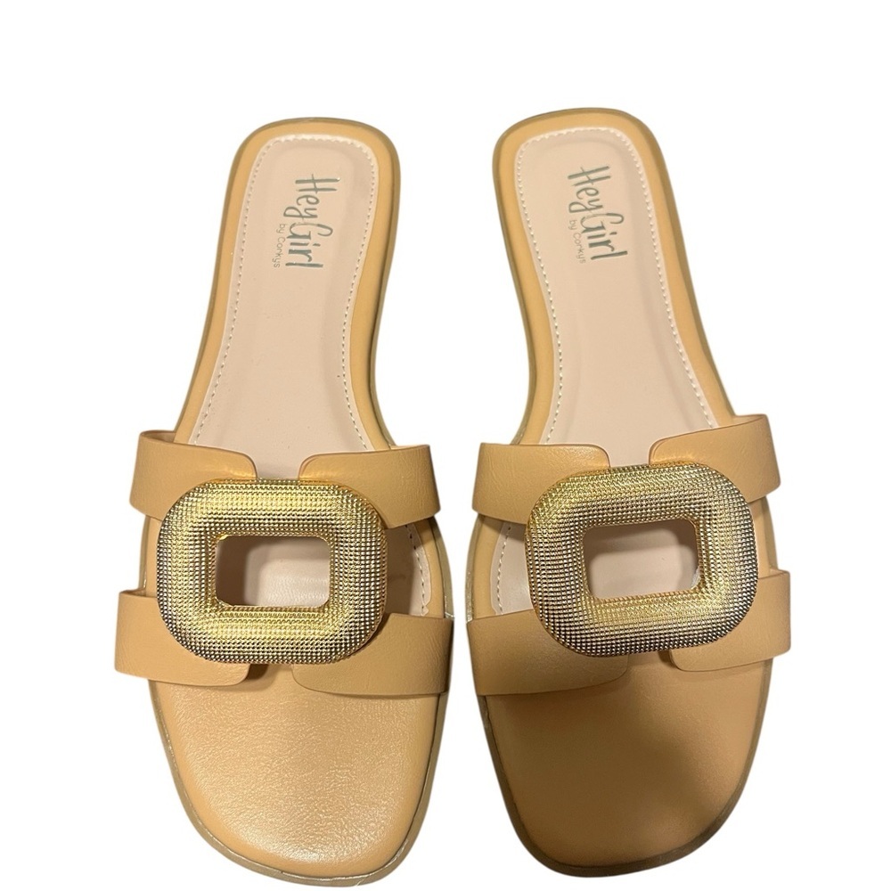 Corky’s Hey Girl Cognac Ring Around the Rosie Sandals Size 8 New in Box